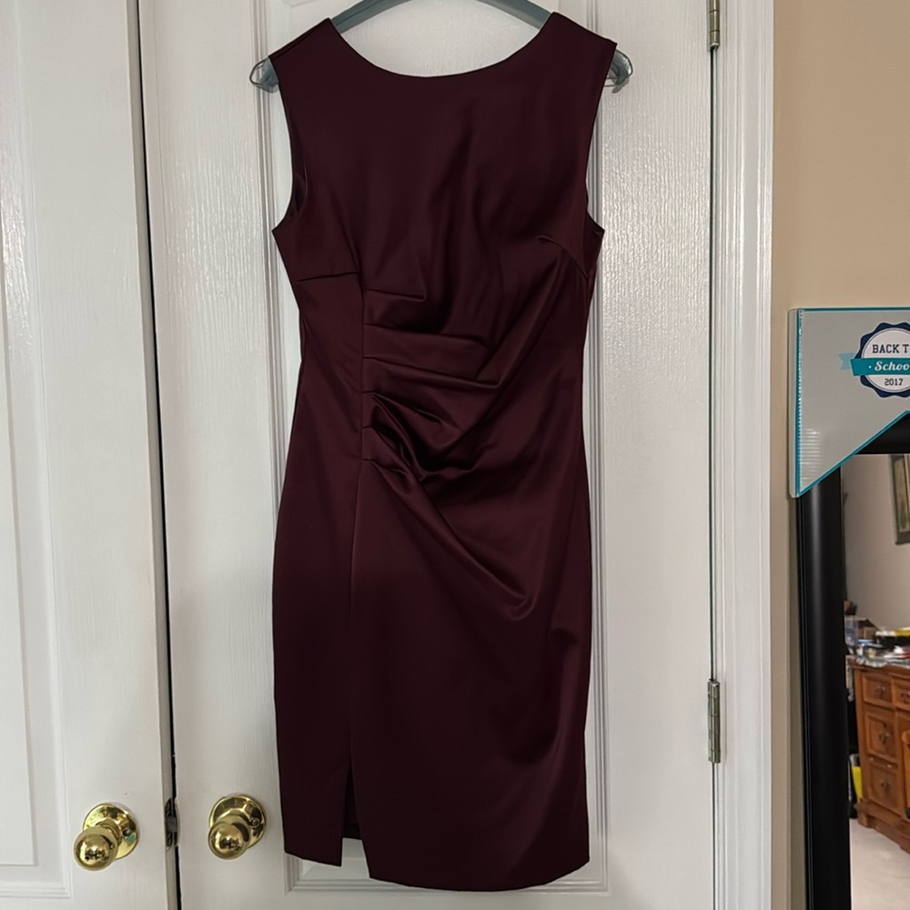 Burgundy the limited dress